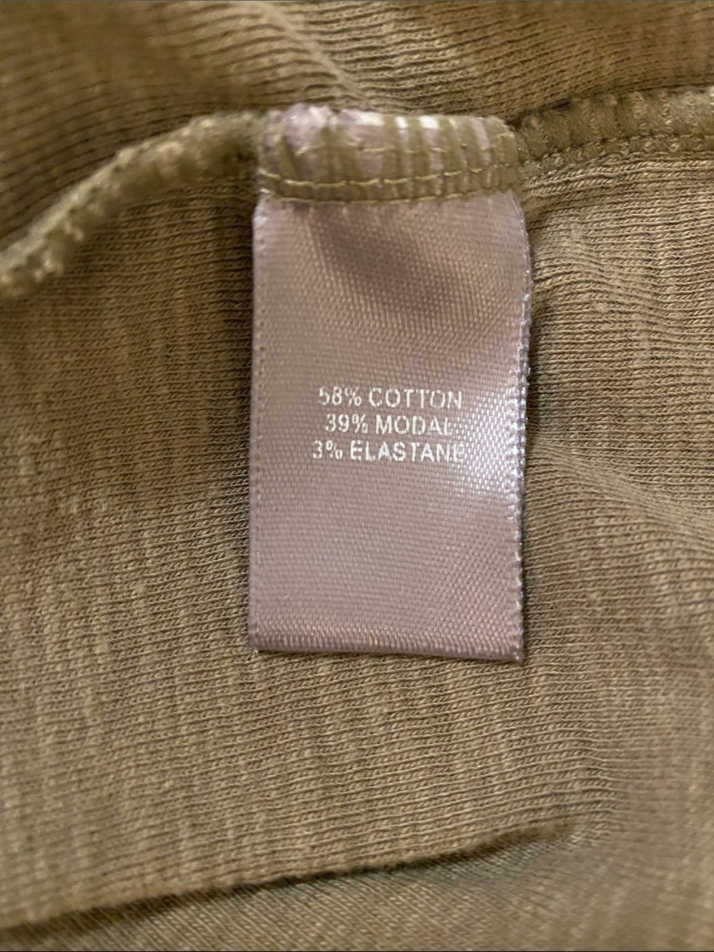 Marled Essentials Olive Green Tank Top Women’s Size Medium - Picture 7 of 8